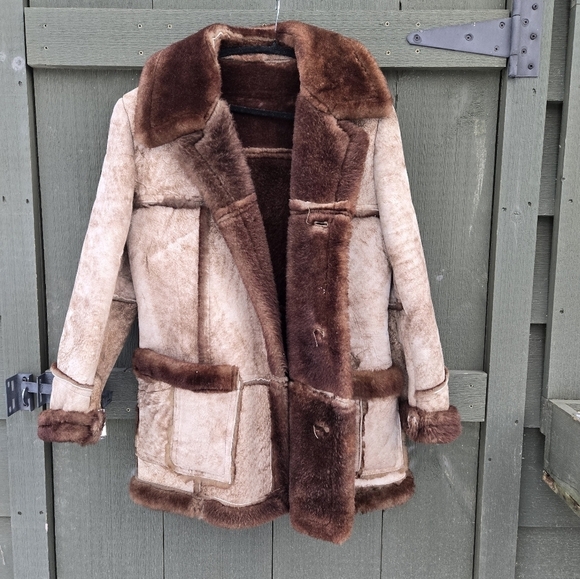 Vintage Shearling Jacket - Picture 1 of 14